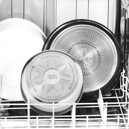 Tefal - Zestaw naczyń 3-częściowy INGENIO XL FORCE