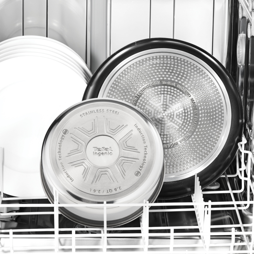 Tefal - Zestaw naczyń 3-częściowy INGENIO XL FORCE