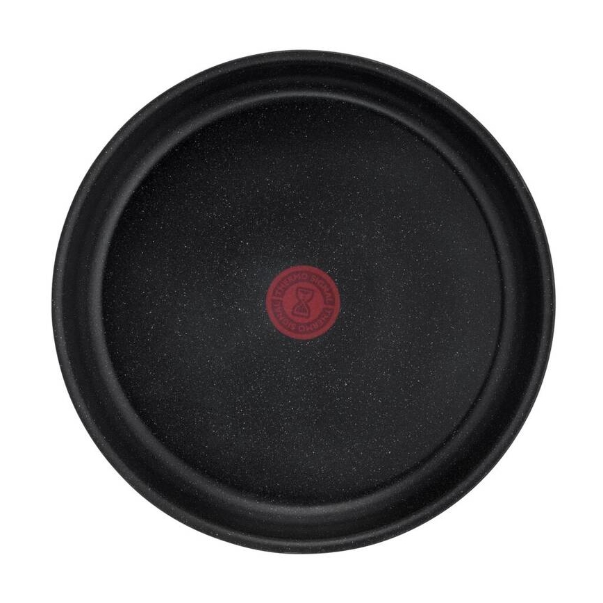 Tefal - Zestaw naczyń 8 elementów INGENIO BLACK STONE