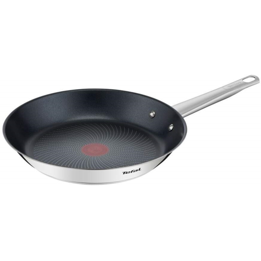 Tefal - Zestaw naczyń kuchennych 10 szt. COOK EAT stal nierdzewna