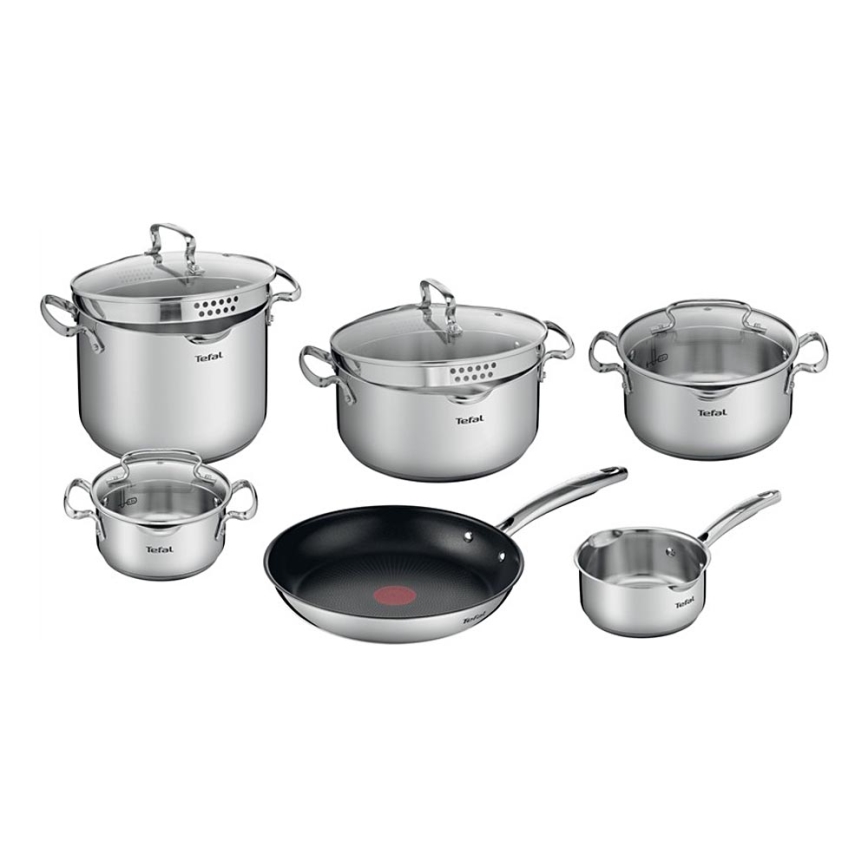 Tefal - Zestaw naczyń kuchennych 10 szt DUETTO