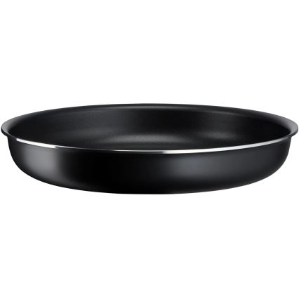 Tefal - Zestaw naczyń kuchennych 10 szt INGENIO EASY COOK & CLEAN BLACK