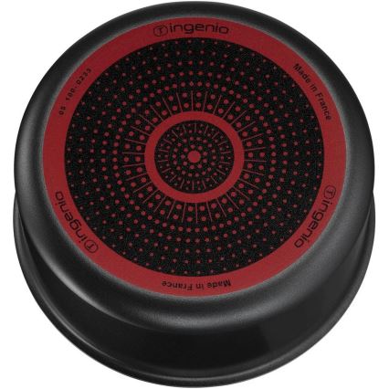 Tefal - Zestaw naczyń kuchennych 10 szt INGENIO EASY COOK & CLEAN BLACK