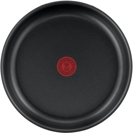 Tefal - Zestaw naczyń kuchennych 10 szt. INGENIO EASY COOK &CLEAN BLACK