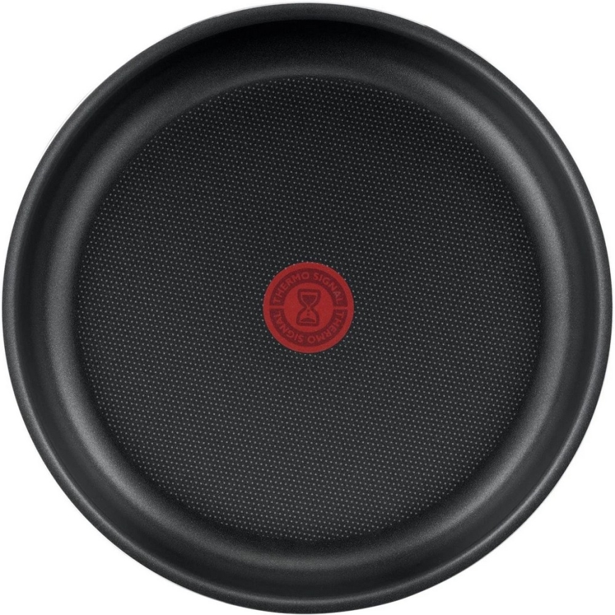 Tefal - Zestaw naczyń kuchennych 10 szt. INGENIO EASY COOK &CLEAN BLACK