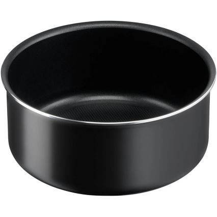 Tefal - Zestaw naczyń kuchennych 10 szt. INGENIO EASY COOK &CLEAN BLACK