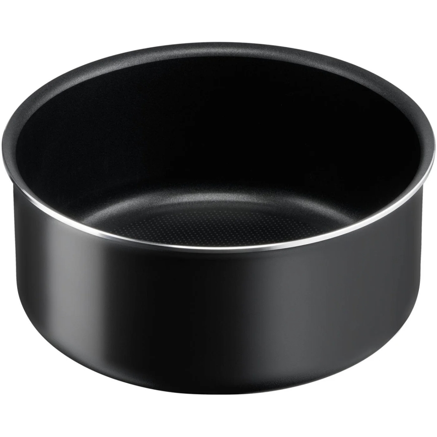 Tefal - Zestaw naczyń kuchennych 10 szt. INGENIO EASY COOK &CLEAN BLACK