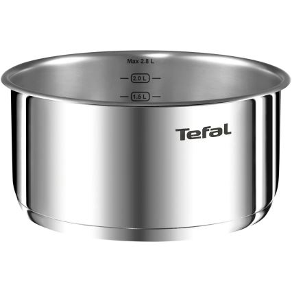 Tefal - Zestaw naczyń kuchennych 10 szt. INGENIO EMOTION stal nierdzewna