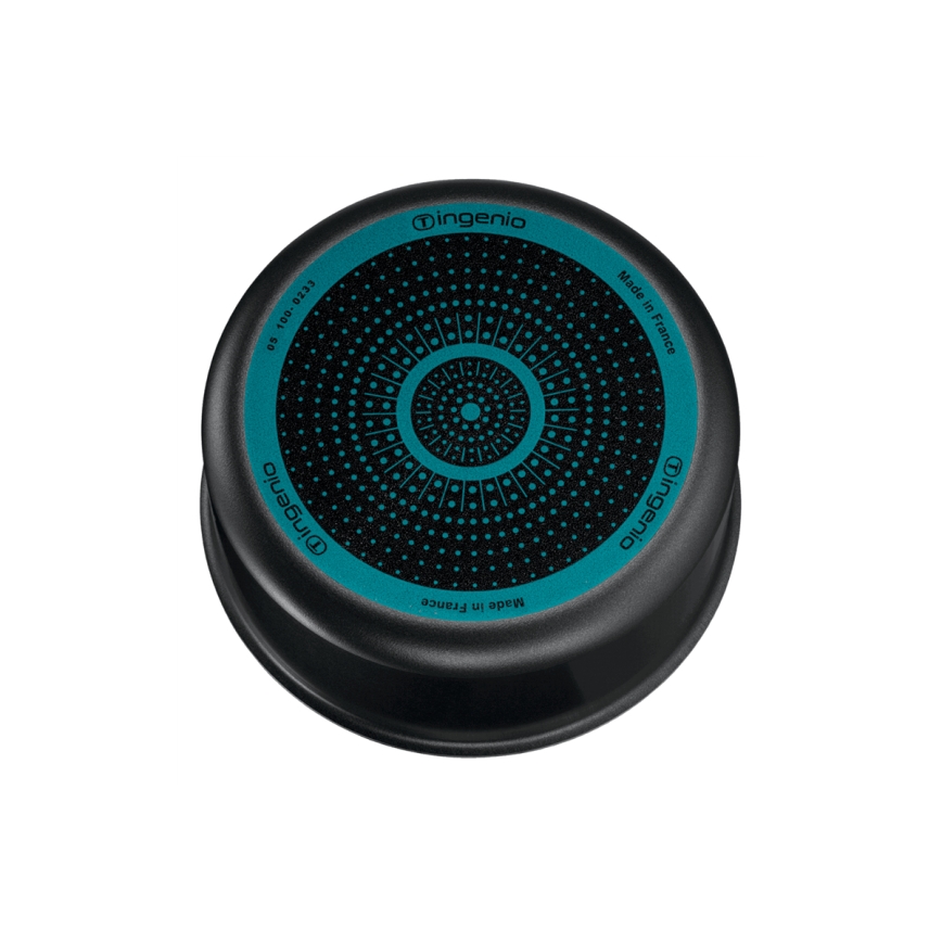 Tefal - Zestaw naczyń kuchennych 13 szt INGENIO EASY COOK & CLEAN BLACK
