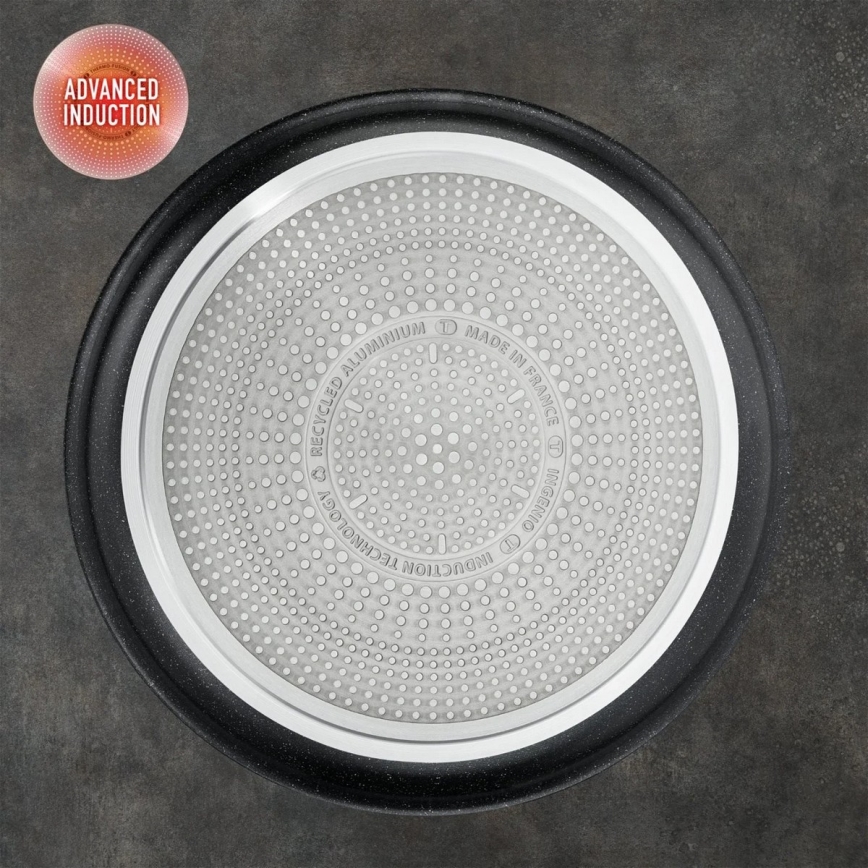 Tefal - Zestaw naczyń kuchennych 4 szt. INGENIO BLACK STONE