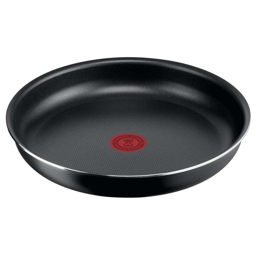 Tefal - Zestaw naczyń kuchennych 5 szt INGENIO EASY COOK & CLEAN BLACK