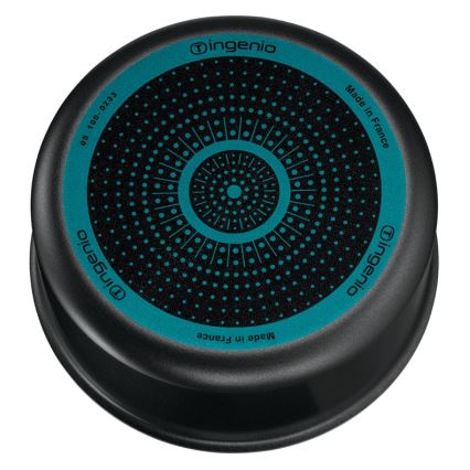 Tefal - Zestaw naczyń kuchennych 5 szt INGENIO EASY COOK & CLEAN BLACK