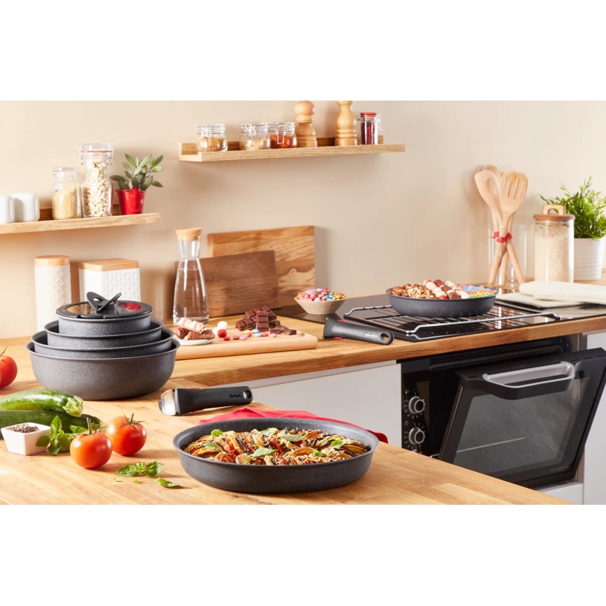 Tefal - Zestaw naczyń kuchennych 5 szt INGENIO NATURAL FORCE
