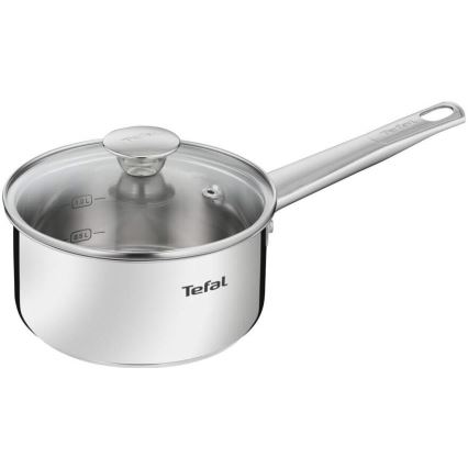 Tefal - Zestaw naczyń kuchennych 9 szt. COOK EAT stal nierdzewna