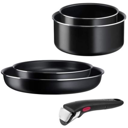 Tefal - Zestaw naczyń kuchennych INGENIO XL FORCE z tytanową powierzchnią 5 szt