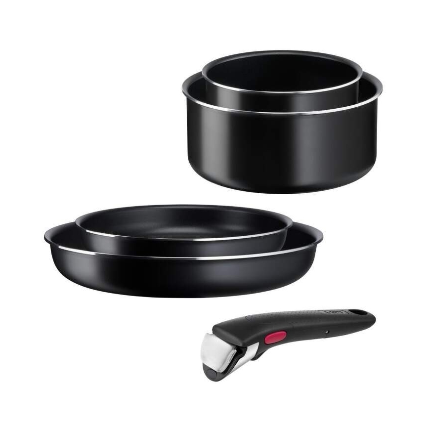 Tefal - Zestaw naczyń kuchennych INGENIO XL FORCE z tytanową powierzchnią 5 szt