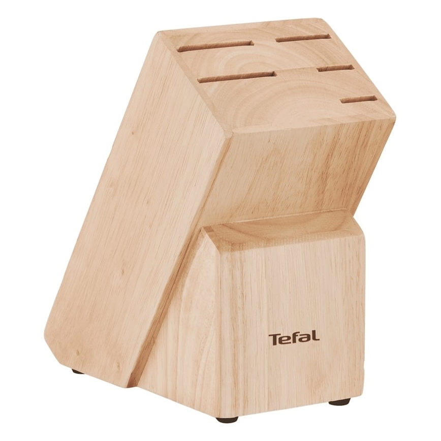 Tefal - Zestaw noży kuchennych w stojaku ICE FORCE 6 szt