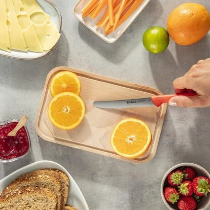 Tefal - Zestaw noży ze stali nierdzewnej 3 szt. COLORFOOD