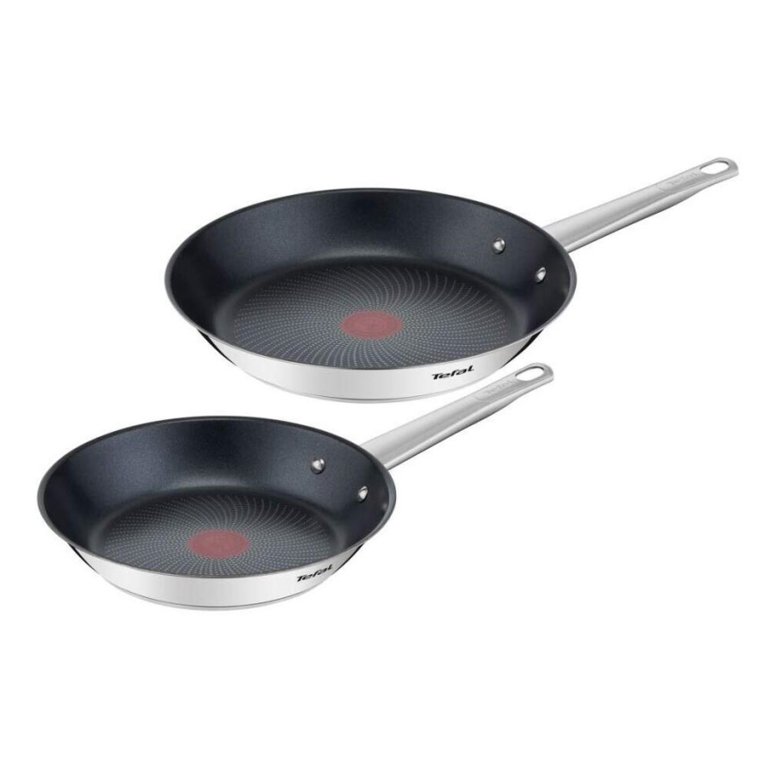 Tefal - Zestaw patelni 2 szt. COOK EAT 24/28 cm