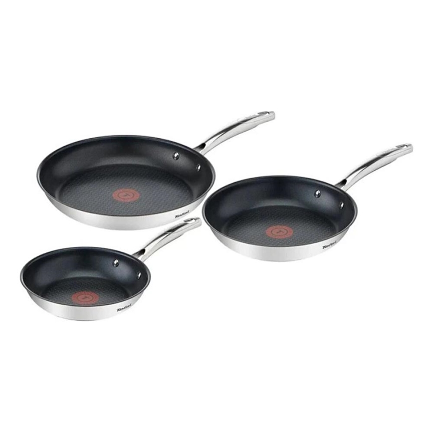 Tefal - Zestaw patelni 3 szt DUETTO