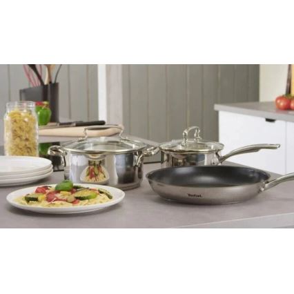 Tefal - Zestaw patelni 3 szt DUETTO