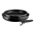 Tefal - Zestaw patelni 3 szt INGENIO EASY COOK & CLEAN BLACK