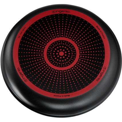 Tefal - Zestaw patelni 3 szt INGENIO EASY COOK & CLEAN BLACK