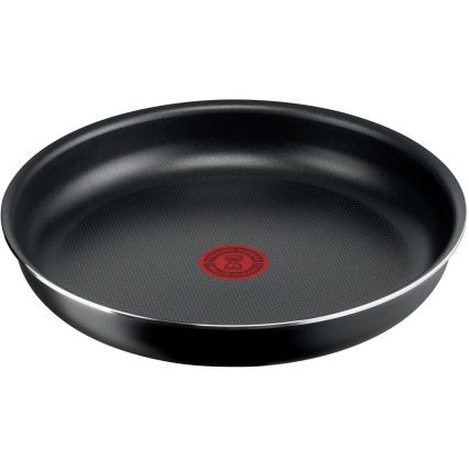 Tefal - Zestaw patelni 3 szt INGENIO EASY COOK & CLEAN BLACK