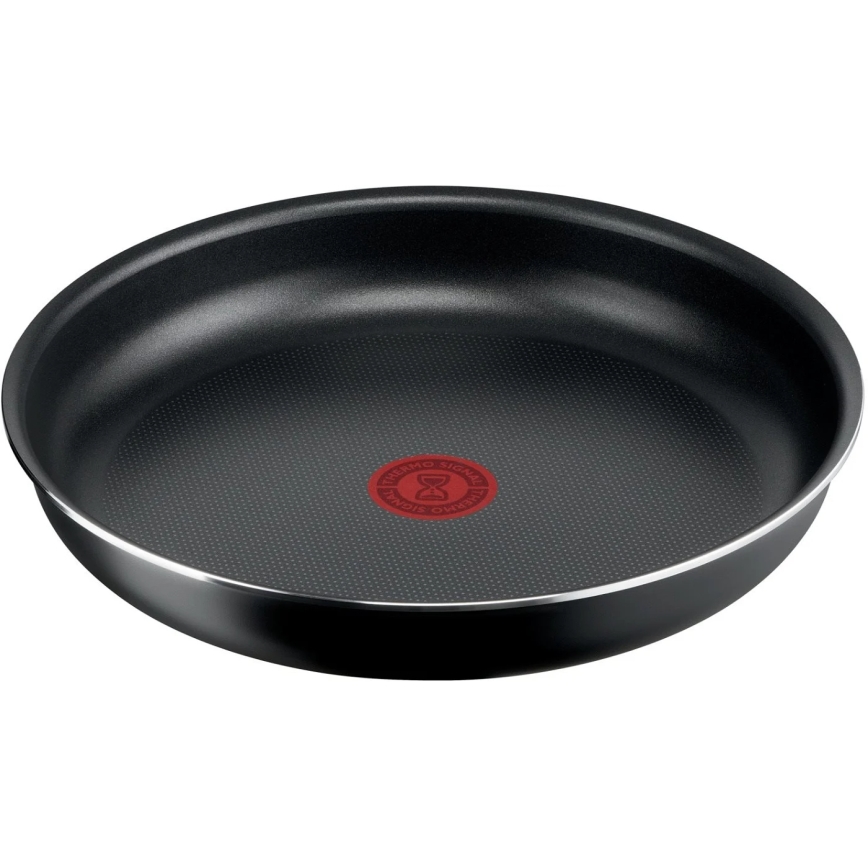 Tefal - Zestaw patelni 3 szt INGENIO EASY COOK & CLEAN BLACK
