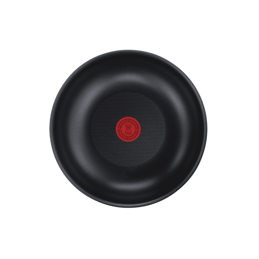 Tefal - Zestaw patelni 3 szt INGENIO EASY COOK & CLEAN BLACK