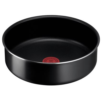 Tefal - Zestaw patelni 3 szt INGENIO EASY COOK & CLEAN BLACK