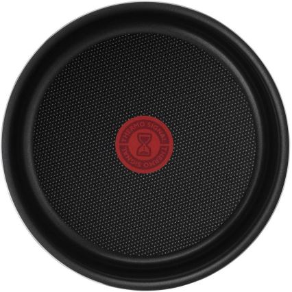 Tefal - Zestaw patelni 3 szt INGENIO EASY COOK & CLEAN BLACK