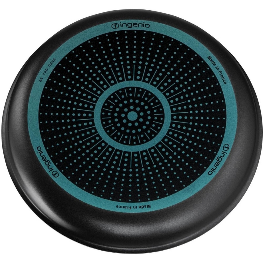 Tefal - Zestaw patelni 3 szt INGENIO EASY COOK & CLEAN BLACK
