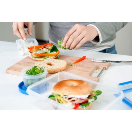 Tefal - Zestaw pojemników na żywność 5 szt MASTER SEAL FRESH niebieski