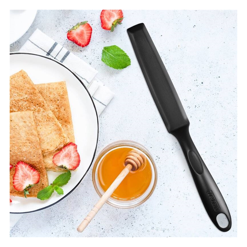 Tefal - Zestaw przyborów kuchennych 9 szt. BIENVENUE czarny