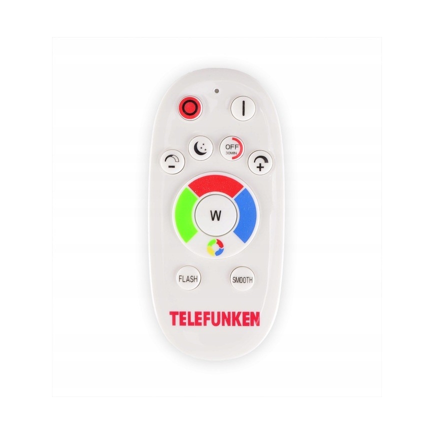 Telefunken 301506TF - LED RGBW Ściemnialny panel LED/18W/230V 4000K + zdalne sterowanie