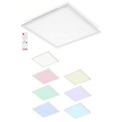 Telefunken 301606TF - LED RGBW Ściemnialny panel LED/24W/230V 4000K + zdalne sterowanie