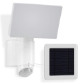 Telefunken 304706TF - LED Solarny reflektor ścienny z czujnikiem LED/6W/3,7V IP44 biały