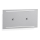 Telefunken 307804TF - LED Kinkiet zewnętrzny 2xLED/3,5W/230V IP44 srebrny