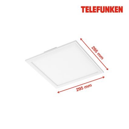 Telefunken 308606TF - LED Panel natynkowy z czujnikiem LED/13W/230V