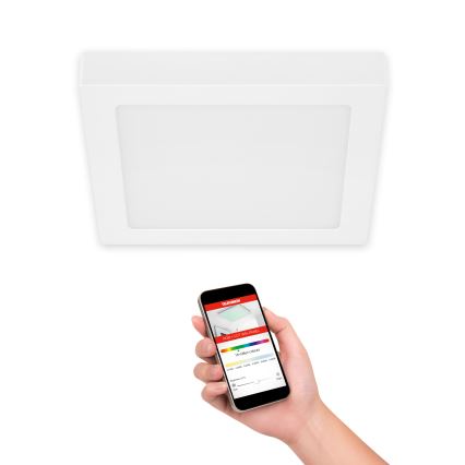 Telefunken 309606TF - Ściemnialna lampa sufitowa RGBW LED/18W/230V 2700-6500K Wi-Fi Tuya