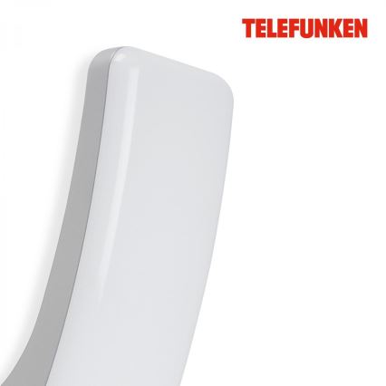 Telefunken 311604TF - LED Kinkiet zewnętrzny LED/15W/230V IP44 srebrny