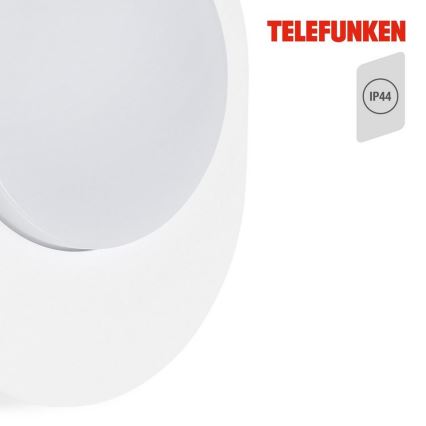 Telefunken 312006TF - LED Kinkiet zewnętrzny LED/8W/230V IP44 biały