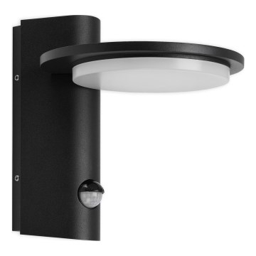 Telefunken 312505TF-LED Kinkiet zewnętrzny z czujnikiem LED/10W/230V IP44 czarny