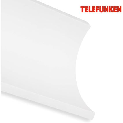 Telefunken 312806TF - LED Kinkiet zewnętrzny 2xLED/6W/230V IP44 biały