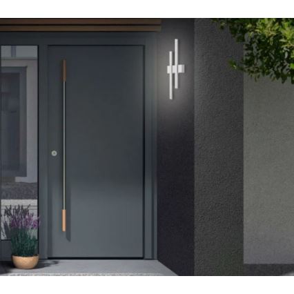 Telefunken 313204TF - Zewnętrzny kinkiet LED 2xLED/4W/230V 4000K IP44