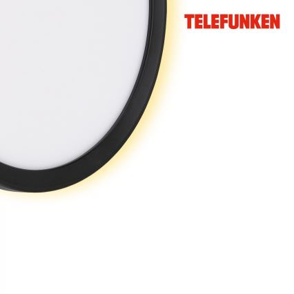 Telefunken 313405TF - LED zewnętrzny kinkiet LED/15W/230V IP44 czarny