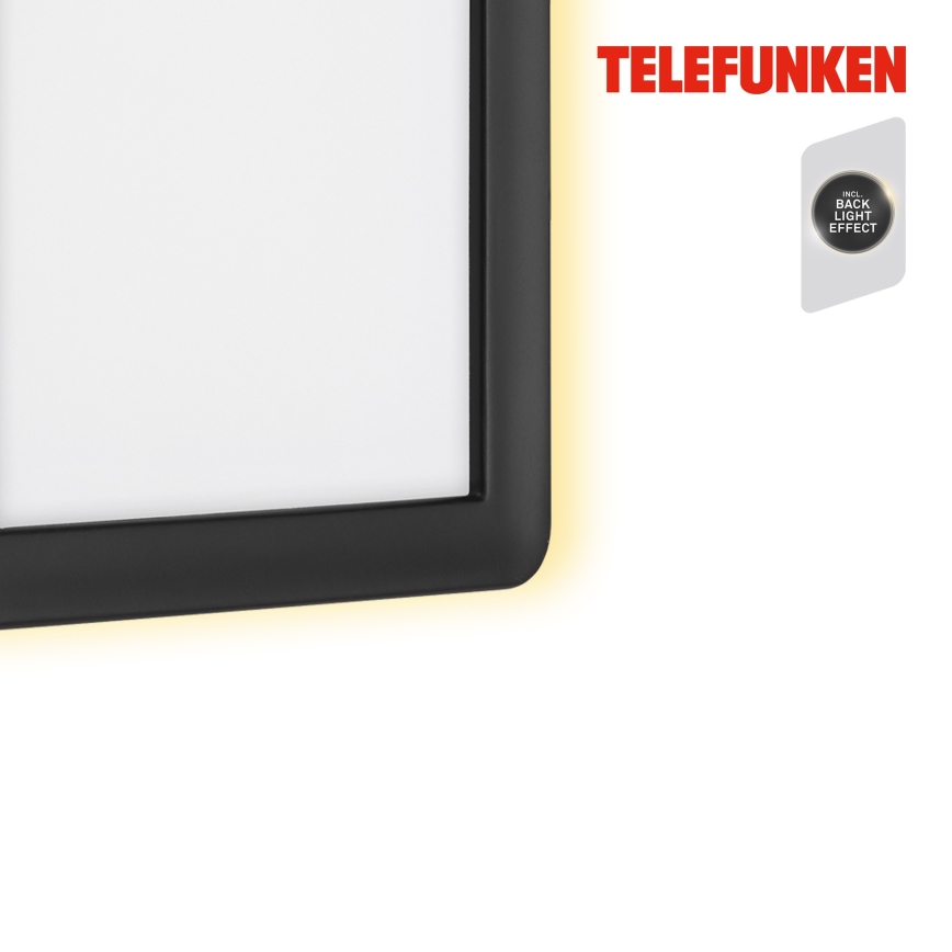 Telefunken 313605TF - LED Kinkiet zewnętrzny LED/16W/230V IP44 czarny