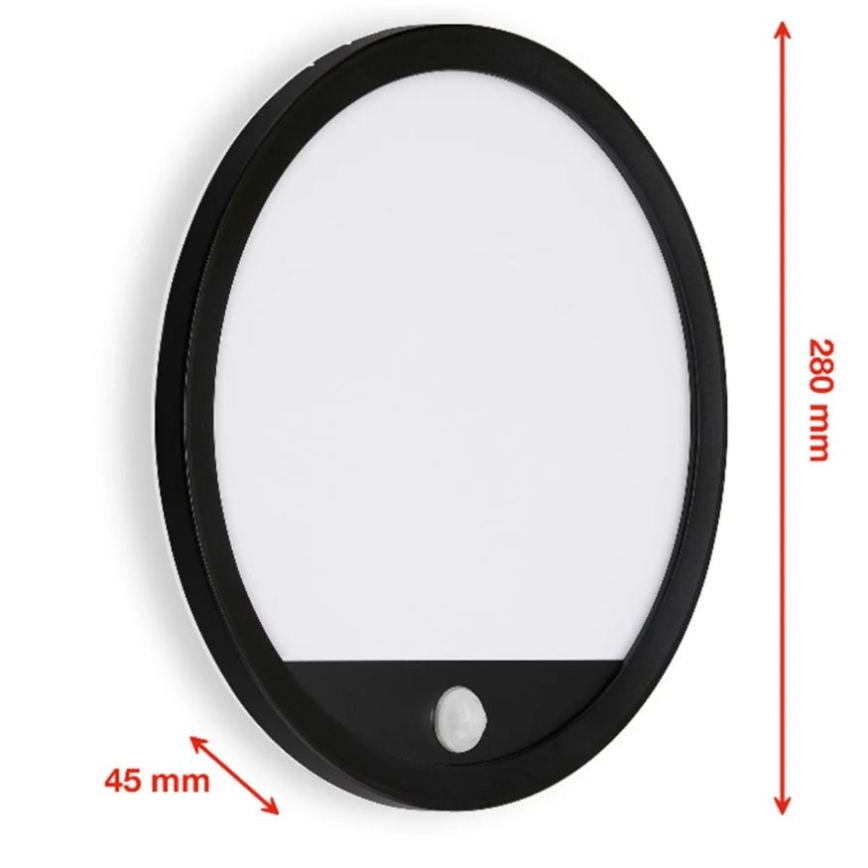 Telefunken 313705TF - LED Kinkiet zewnętrzny z czujnikiem LED/15W/230V IP44