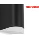 Telefunken 314905TF - LED Kinkiet zewnętrzny 2xGU10/5W/230V IP44 czarny